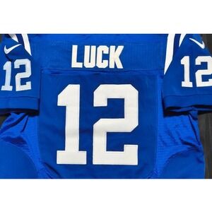 Indianapolis Colts Nike‎ On Field NFL #12 Andrew Luck Stitched Jersey Size 48